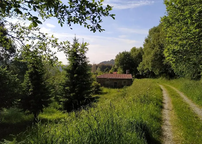 A Casa Dos Avos Es Una Casa De Piedra De 1850 Con Piscina Y En Plena Naturaleza En Galicia * Vilarino (A Coruna)