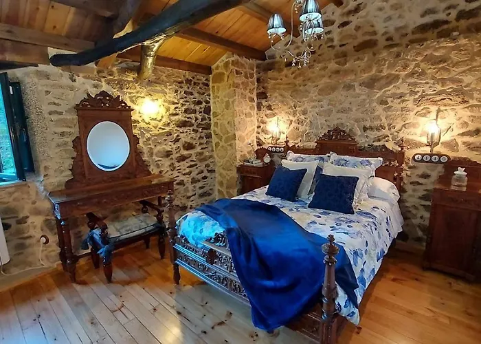 A Casa Dos Avos Es Una Casa De Piedra De 1850 Con Piscina Y En Plena Naturaleza En Galicia Holiday home *