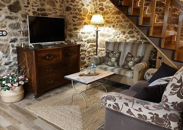 A Casa Dos Avos Es Una Casa De Piedra De 1850 Con Piscina Y En Plena Naturaleza En Galicia Holiday home Vilarino (A Coruna)